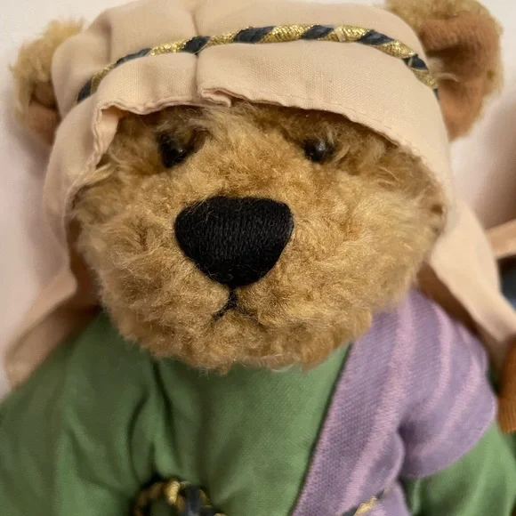 Terry’s Village - Nativity plush jointed Bears  - @10” in height - Picture 5 of 9